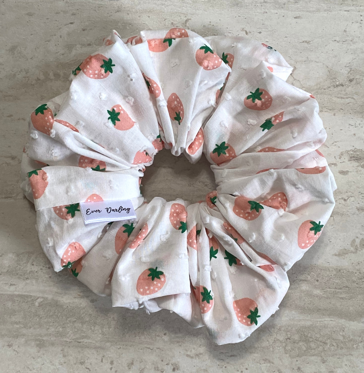 Strawberry Scrunchie