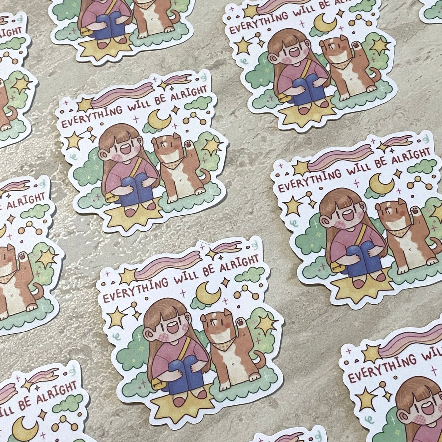 Everything Will Be Alright | Vinyl Sticker