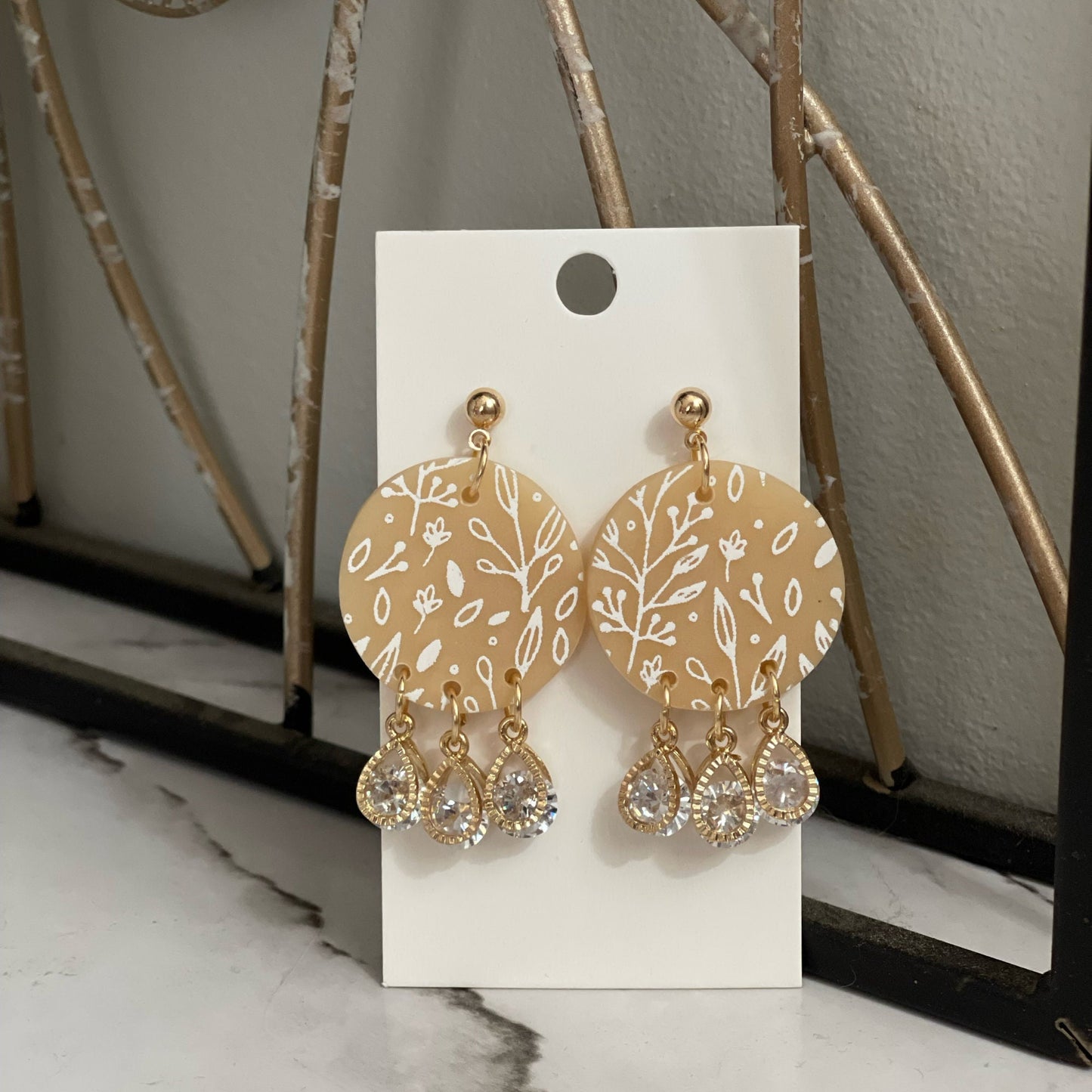 The Sherry | Handmade Polymer Clay Earrings