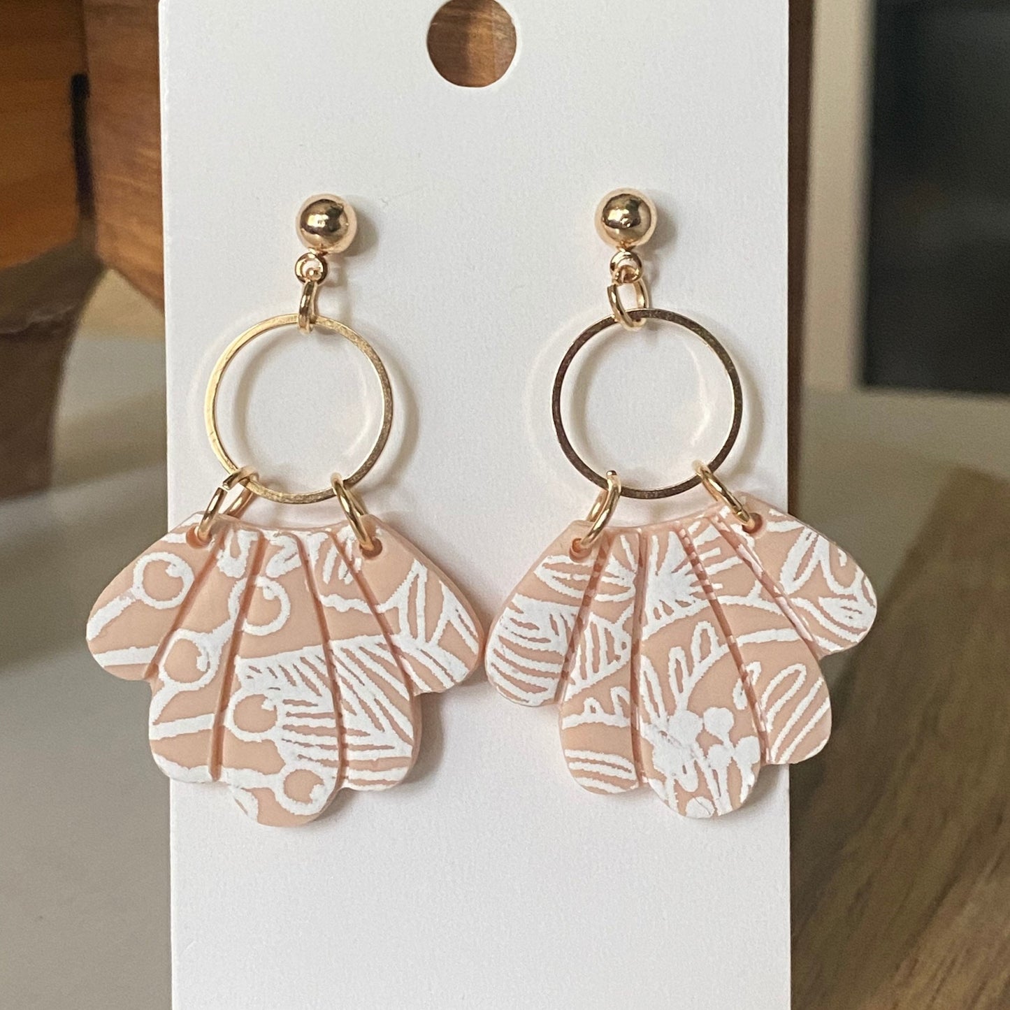 The Poppy | Handmade Polymer Clay Earrings