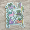 Whimsical Planter Pets | Vinyl Sticker