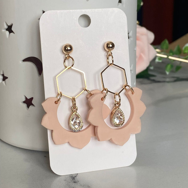 The Iris | Handmade Polymer Clay Earrings