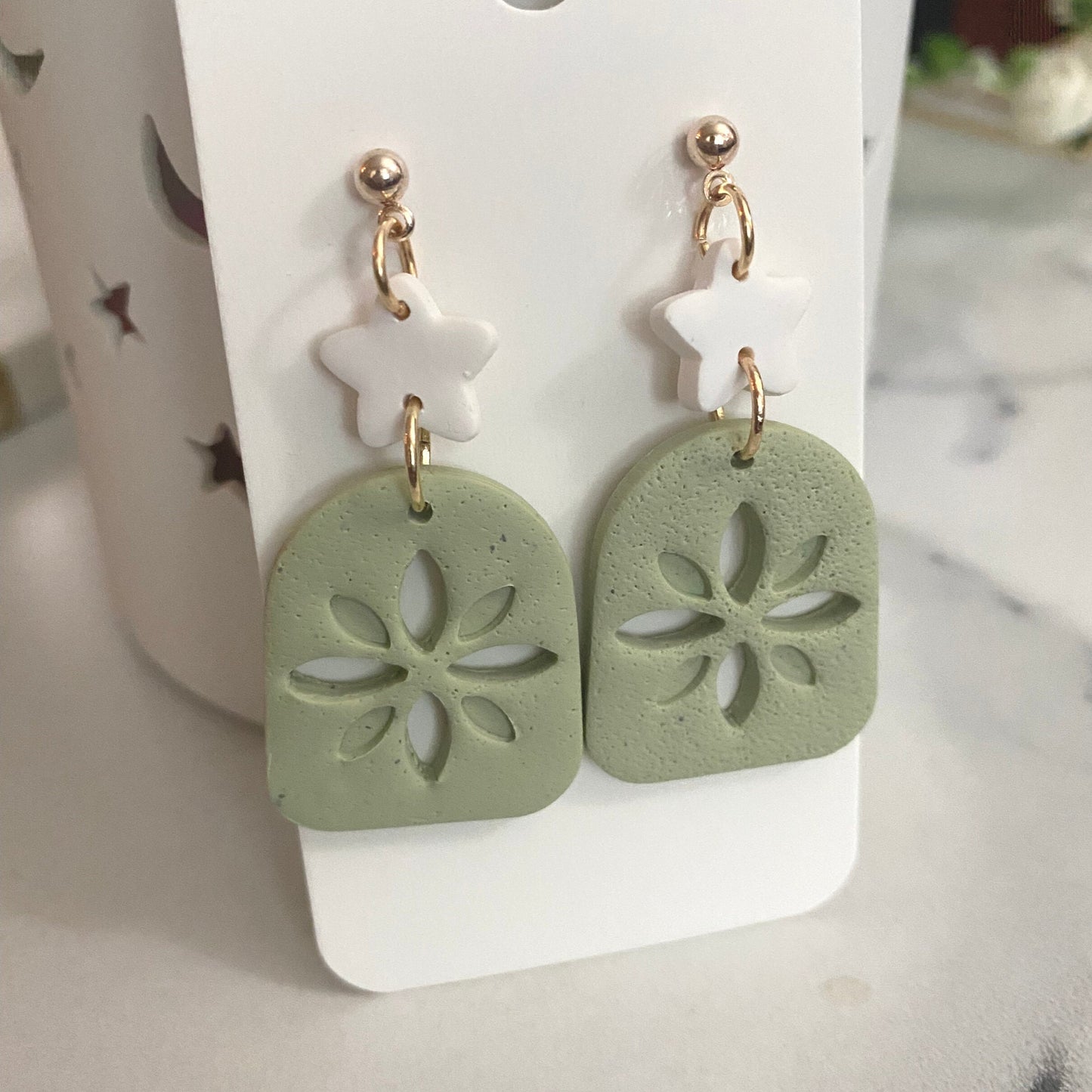 The Lacey | Handmade Polymer Clay Earrings