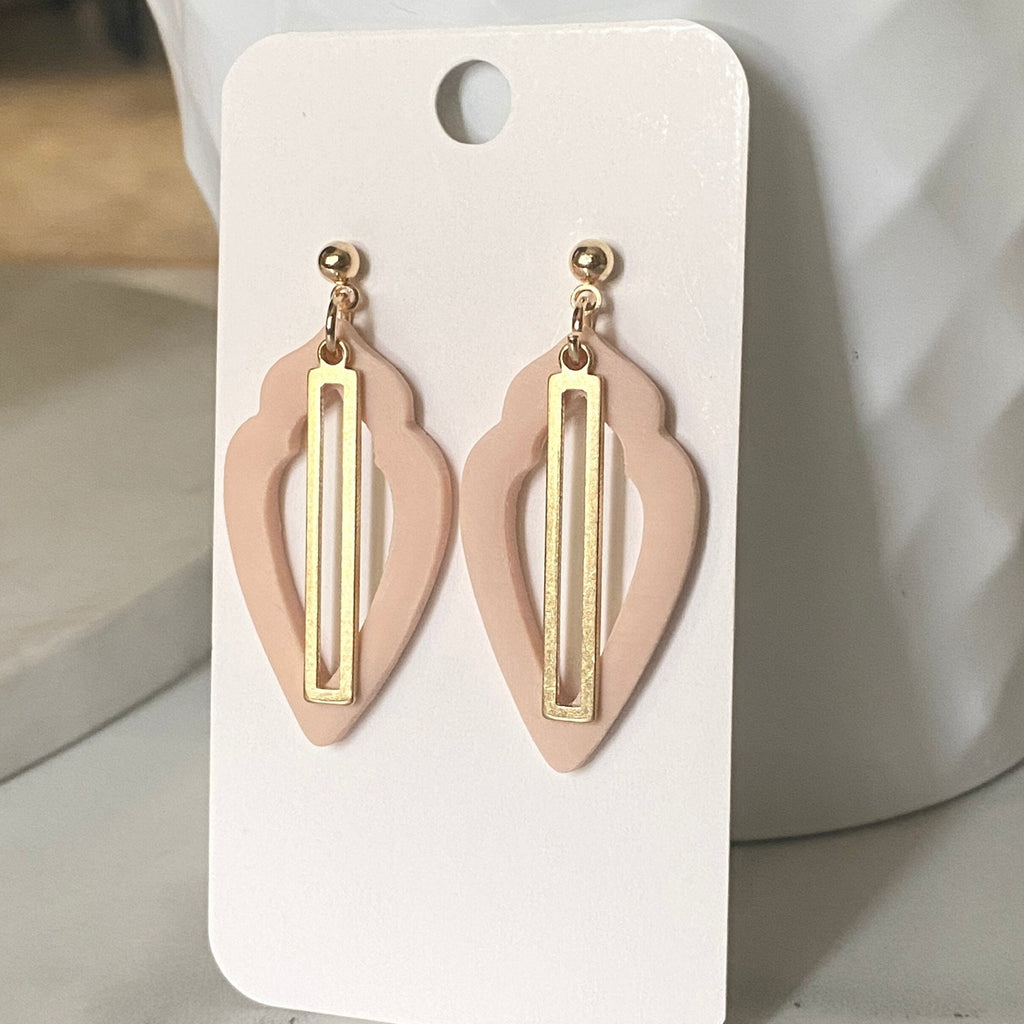 The Jasmine | Handmade Polymer Clay Earrings