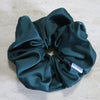 Emerald and Floral Scrunchie