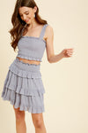 Sparks Fly Top and Skirt Set